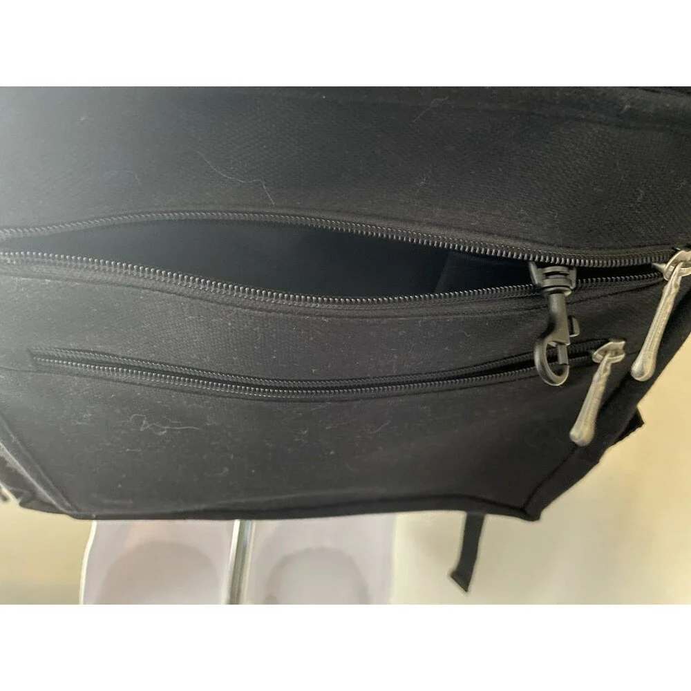 Vintage Targus Laptop Bag Backpack Black Padded Many Pocket CDB1 Great Condition